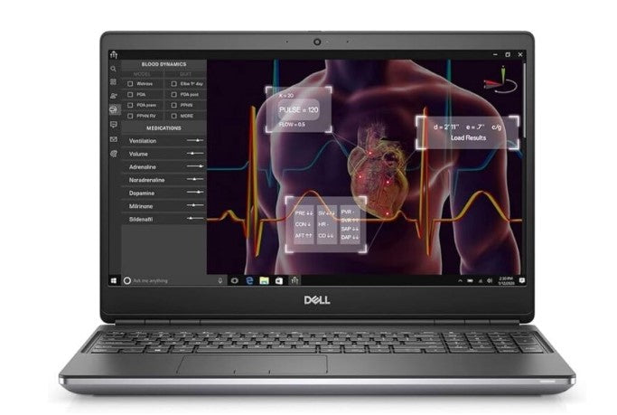 DELL PRECISION 15 7550 15-INCH INTEL CORE I7 10TH GEN 32GB RAM 512GB NVME WIN 11 PRO DEMO IN BOX REFURB ( GRADE B )