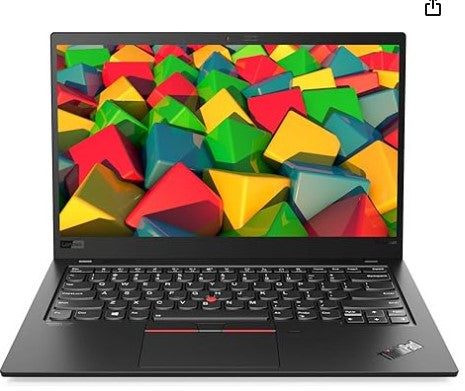 LENOVO THINKPAD X1 CARBON GEN 8 14-INCH TOUCH CORE I7 10TH GEN 16GB RAM 256GB NVME WIN 11 PRO REFURB ( GRADE A )