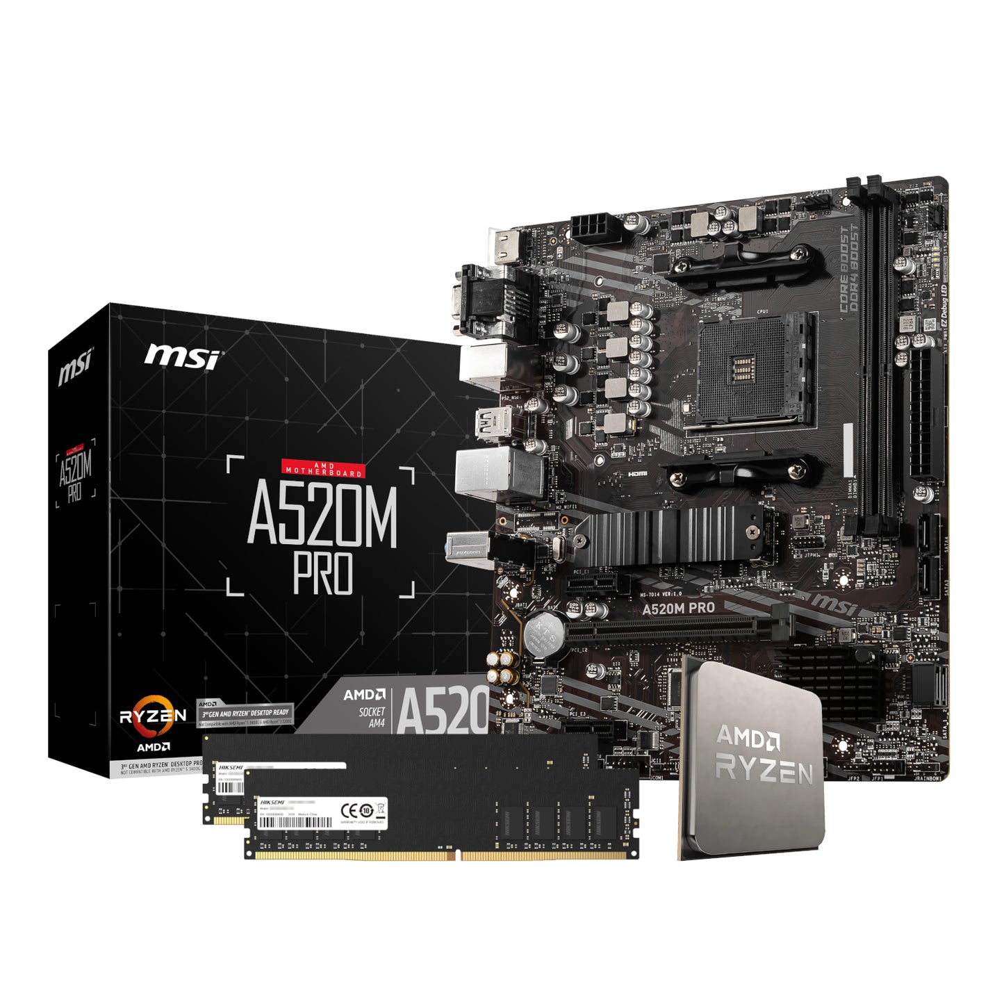 PCBuilder AMD Ryzen 3 3200G LEVEL UP Core Upgrade Kit