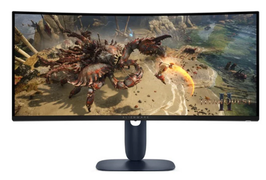 ALIENWARE AW3425DWM 34-INCH WQHD 180HZ CURVED GAMING MONITOR DEMO IN BOX