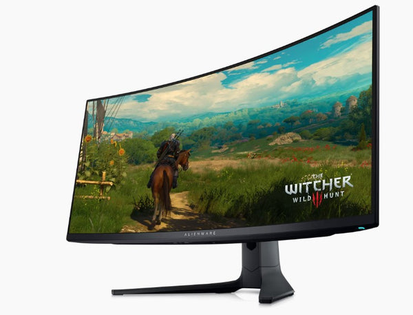 DELL AW3423DWF 34-INCH 4K OLED 165HZ CURVED GAMING MONITOR ( LINE ON SCREEN ) DEMO IN BOX