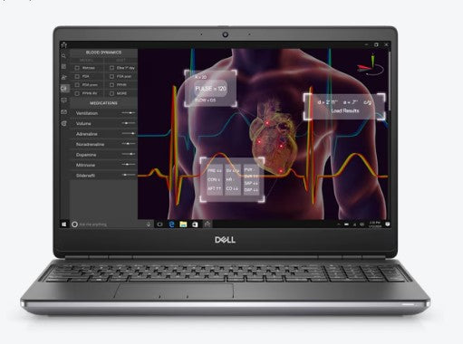 DELL PRECISION 15 7550 15-INCH CORE I7 10TH GEN 32GB RAM 512GB NVME WIN 11 PRO REFURB