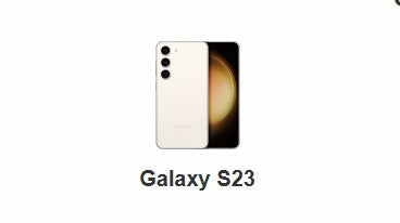 SAMSUNG S23 256GB PRE OWNED
